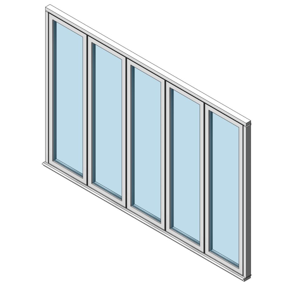 Free Folding Doors Revit Download – NW Aluminum 840 – BIMsmith Market